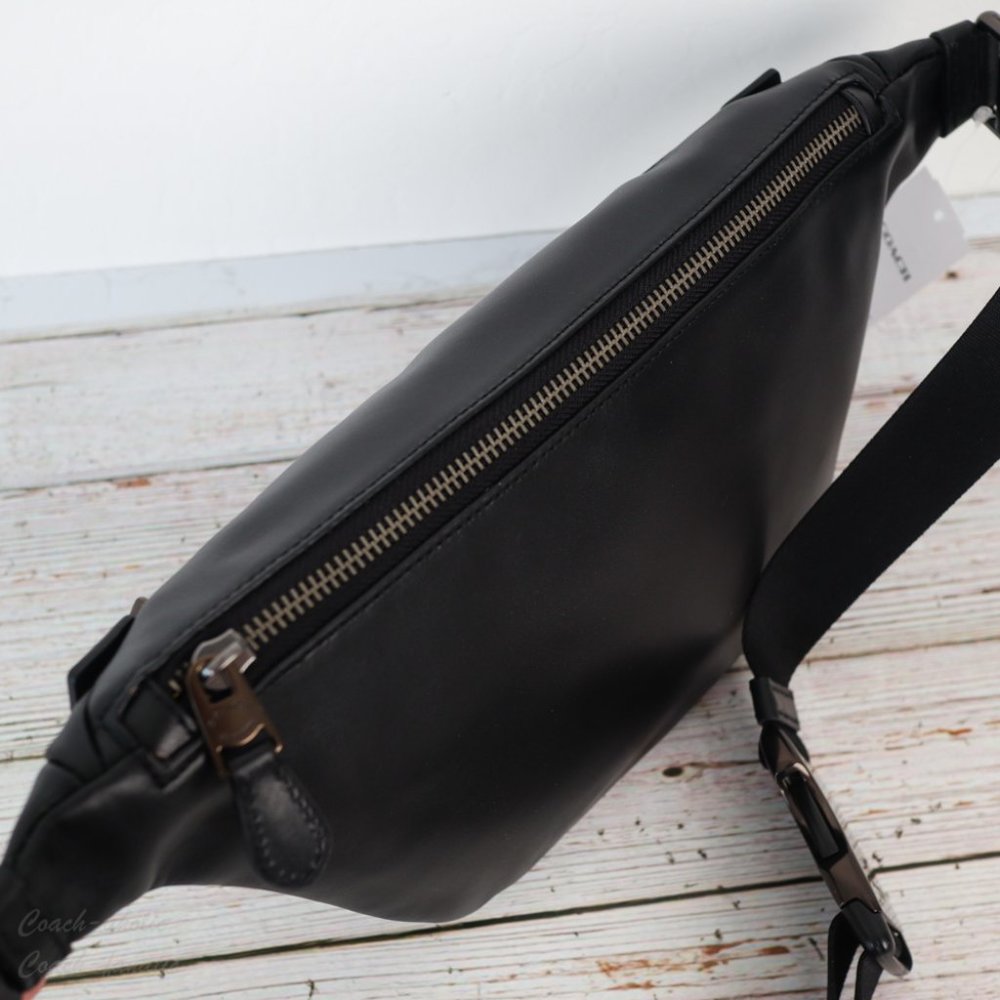 NWT Coach Heritage Leather Belt Bag Fanny Pack - Picture 6 of 10